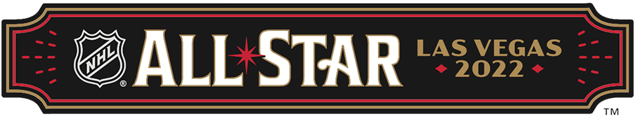 NHL All-Star Game 2022 Wordmark Logo iron on heat transfer